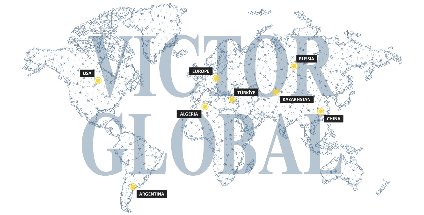 Victor Global Dünya Haritası
